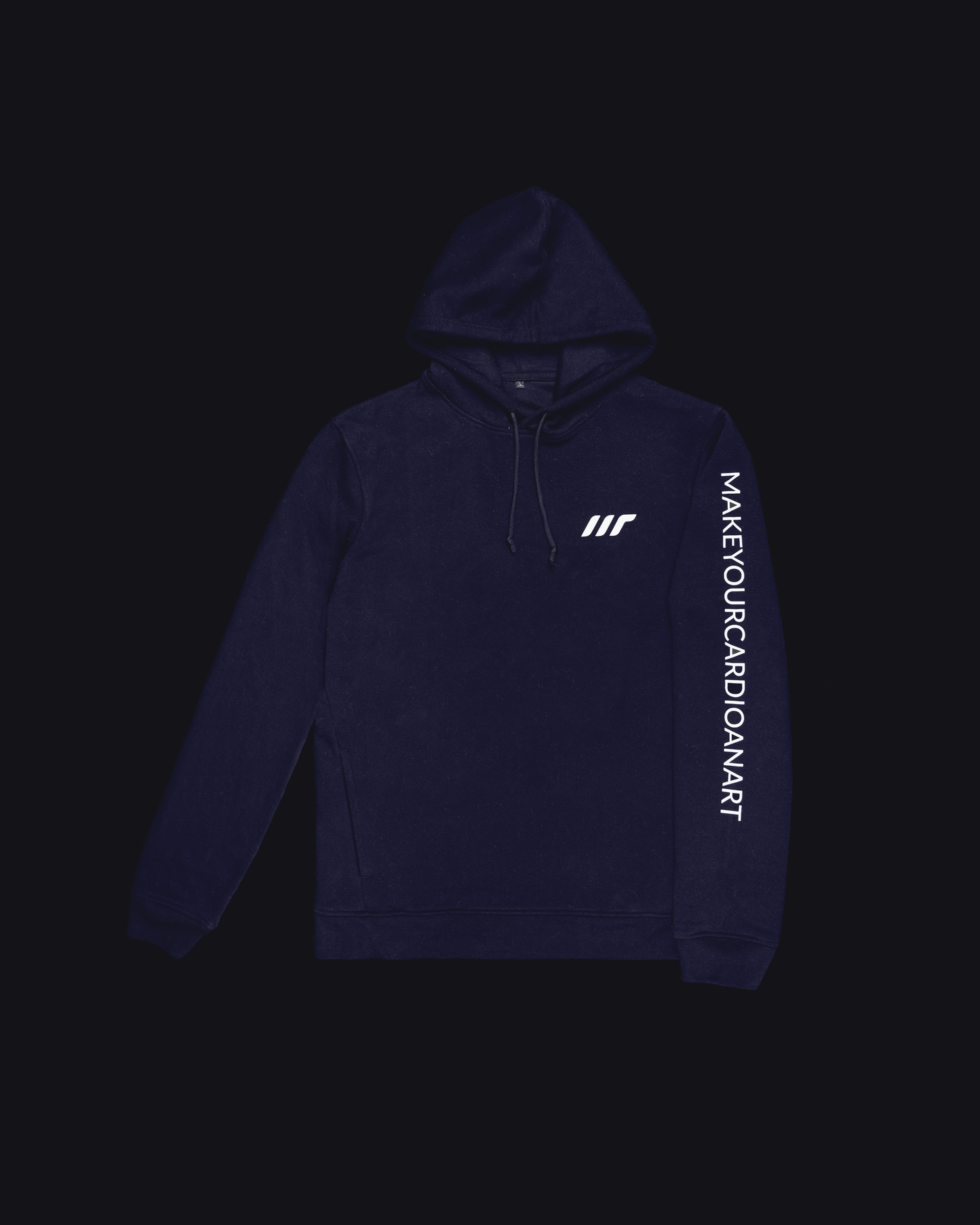 Hoodie Cotone Organico, Blu