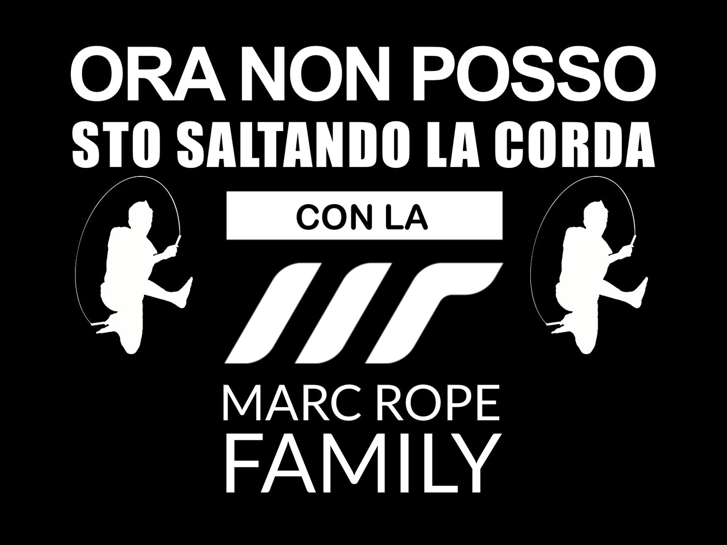 T-shirt tecnica MR Family "Ora non posso"
